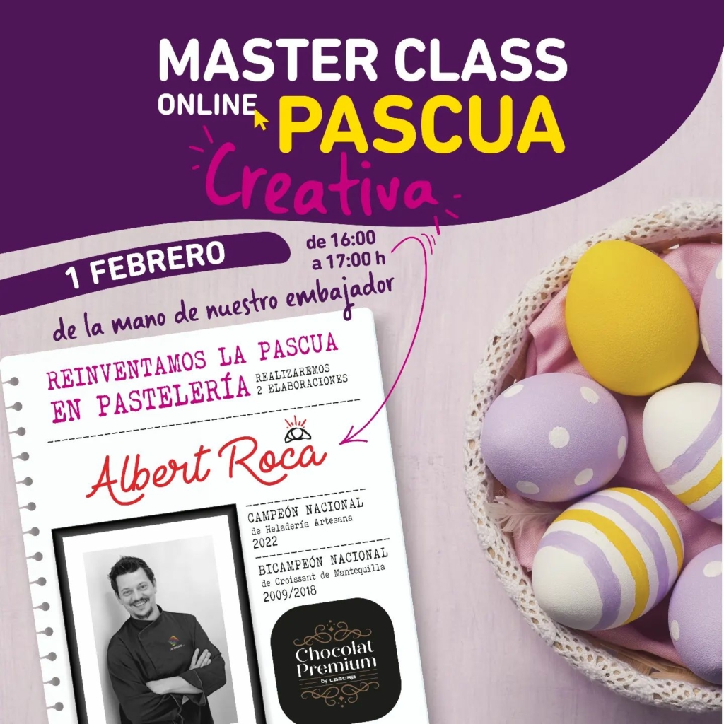 MasterClass Online Pascua creativa – Albert Roca